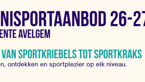 Vernieuwd omnisportaanbod teaser