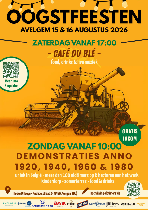 Oogstfeesten staand